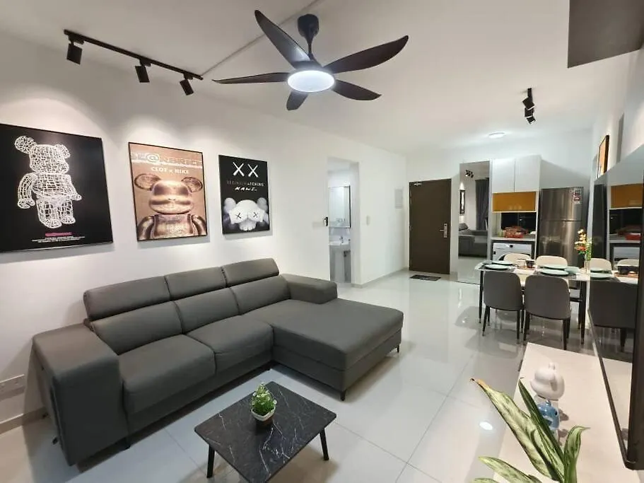 Central Park Tampoi Larkin 2 Bedroom -New Bear Bricks Style Johor Bahru Apartment